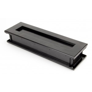 From The Anvil - Black Traditional Letterbox 91526
