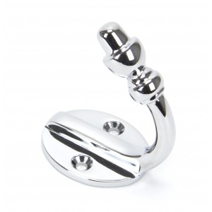 From The Anvil - Polished Chrome Coat Hook 91785