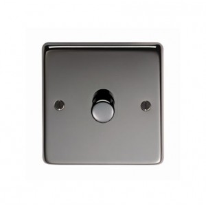 From The Anvil - Brushed Nickel Single LED Dimmer Switch 91796