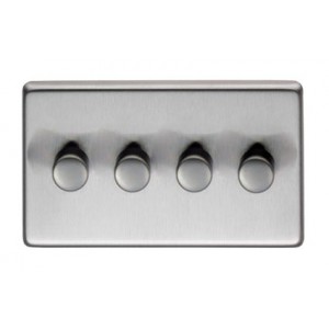From The Anvil - Stainless Steel Quad LED Dimmer Switch 91817