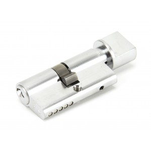From The Anvil - Satin Chrome 30/30 5-Pin Euro Cylinder/Thumbturn 91866