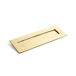From The Anvil - Aged Brass Large Letter Plate 91881