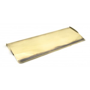 From The Anvil - Aged Brass Large Letter Plate Cover 91883