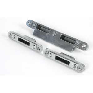 From The Anvil - Bright Zinc Plated Espag Keep Set - 44mm Door 91909