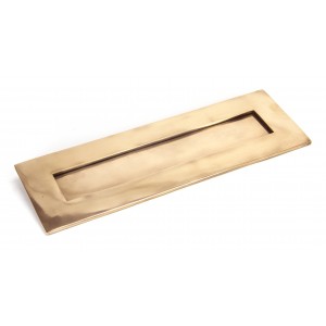 From The Anvil - Polished Bronze Large Letter Plate 91932