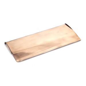 From The Anvil - Polished Bronze Small Letter Plate Cover 91933