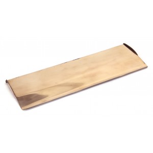 From The Anvil - Polished Bronze Large Letter Plate Cover 91934