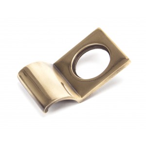 From The Anvil - Polished Bronze Rim Cylinder Pull 91937