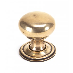 From The Anvil - Polished Bronze Mushroom Cabinet Knob - 32mm 91950