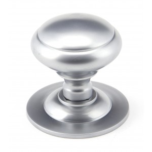 From The Anvil - Satin Chrome Round Centre Door Knob 91979