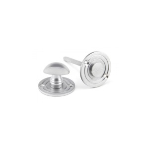 From The Anvil - Satin Chrome Round Bathroom Thumbturn 91996
