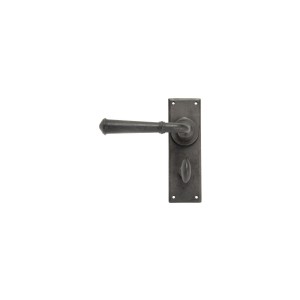From The Anvil - External Beeswax Regency Lever Bathroom Set 92053