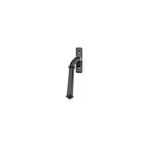From The Anvil - Black Regency Espagnolette Fastener - Left Hand - 92111