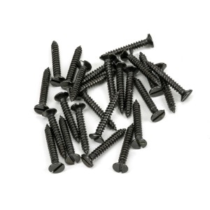 From The Anvil - Dark Stainless Steel 10 x 1 1/4" Countersunk Screws (25) 92906