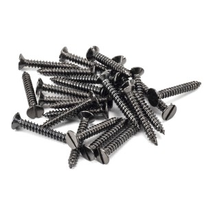 From The Anvil - Dark Stainless Steel 8 x 1 1/4" Countersunk Screws (25) 92909