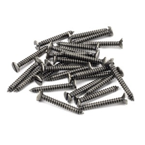 From The Anvil - Pewter 8 x 1 1/4" Countersunk Screws (25) 92953