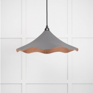 From The Anvil - Smooth Copper Flora Pendant in Bluff 49729SBL