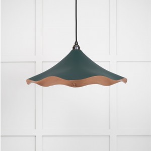 From The Anvil - Smooth Copper Flora Pendant in Dingle 49729SDI