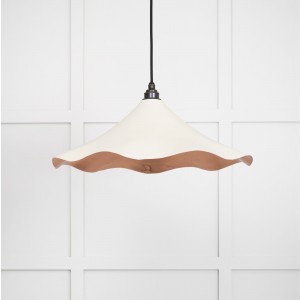 From The Anvil - Smooth Copper Flora Pendant in Teasel 49729STE