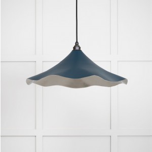 From The Anvil - Smooth Nickel Flora Pendant in Dusk 49730SDU