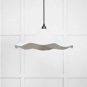 From The Anvil - Smooth Nickel Flora Pendant in Flock 49730SF