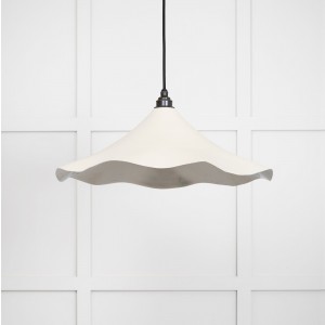 From The Anvil - Smooth Nickel Flora Pendant in Teasel 49730STE