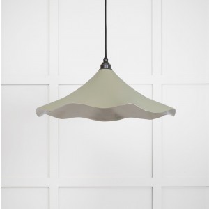 From The Anvil - Smooth Nickel Flora Pendant in Tump 49730STU