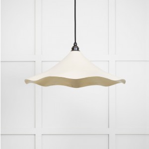 From The Anvil - Smooth Brass Flora Pendant in Teasel 49731STE