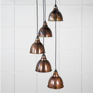 From The Anvil - Burnished Brindley Cluster Pendant 49748