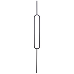 Pear Black Round Frame Spindle 1117mm Square