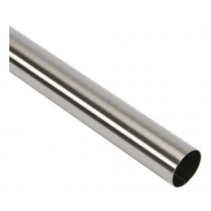 Rothley Brushed Stainless Steel Coated Steel Spindle 0.914m (L) 19mm (D)