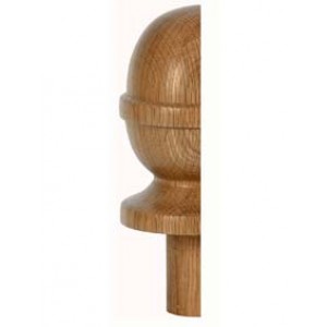 Staircase Half Newel Cap - Half Acorn Cap - Fernhill Range 60 x 120mm