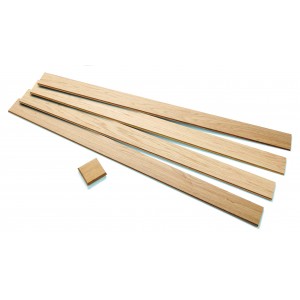 RICHARD BURBIDGE RE-NEWEL CLADDING SYSTEM - WHITE OAK [CLADOAKKIT]
