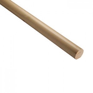 Cheshire Mouldings Pine Mopstick Handrail - 2400 x 54mm [MPR24P]