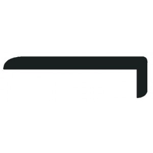 Richard Burbidge CRN7005 - 10 PVC LIP ANGLE 5 16 2400 [PK 10] - previously FB335