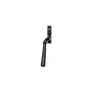 From The Anvil - Black Hammered Newbury Espagnolette Fastener - Left Hand - 46490