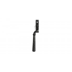 From The Anvil - Matt Black Hammered Newbury Espagnolette Fastener - Left Hand - 46492
