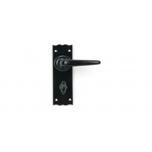 From The Anvil - Black Oak Lever Bathroom Set 46569
