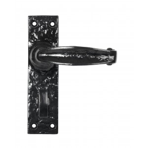 From The Anvil - Black Classic Lever Bathroom Set 76572