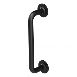 ROTHLEY GRAB RAIL - MATT BLACK 305 X 25MM [J401BMB]