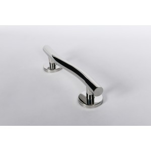 ROTHLEY CURVED GRAB RAIL - STAINLESS STEEL 457 X 32MM [J436FSM]
