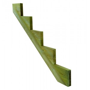 Richard Burbidge LD403 Treated Softwood 35 degrees Cut String for 5 Steps - 950mm rise