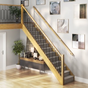 Mellington Matt Black Metal Baluster Spindle 12.5mm x 1120mm (square)