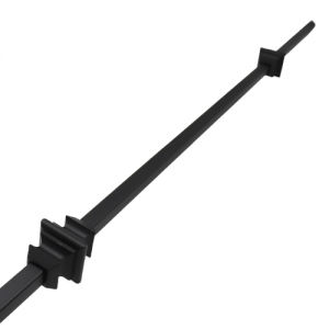 Milford Matt Black Metal Baluster Spindle 12.5mm x 1120mm (Square)