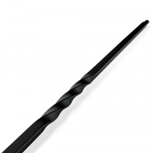 Montgomery Matt Black Metal Baluster Spindle 12.5mm x 1120mm (square)