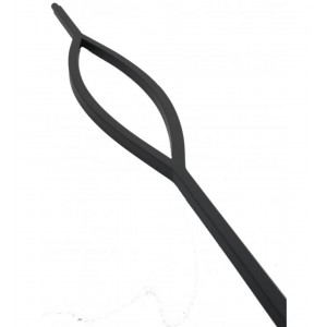 Newquay Black Metal Baluster Spindle 12.5mm x 1120mm
