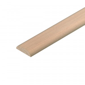 Cheshire Mouldings Oak D Mould Cover 34x6x2400mm - Pack QTY 20 [OM007]