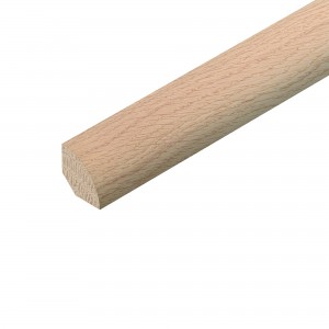 Cheshire Mouldings Oak Quadrant 2400x12x12mm - Pack QTY 12 [OM009]