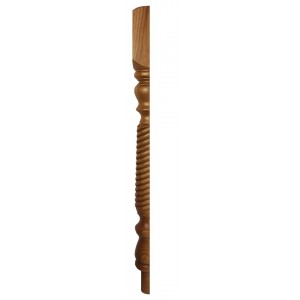 Oxford Twist Half Newel Post
