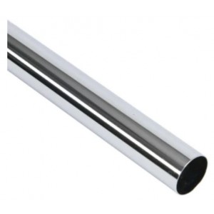 Rothley Polished Stainless Steel Coated Steel Spindle 2.438m (L) 19mm (D)